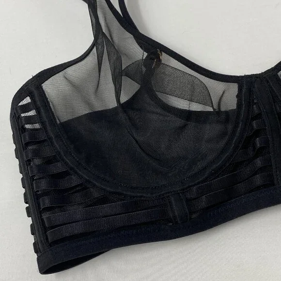 Agent Provocateur Kelsie Black Bra 34B New Bras